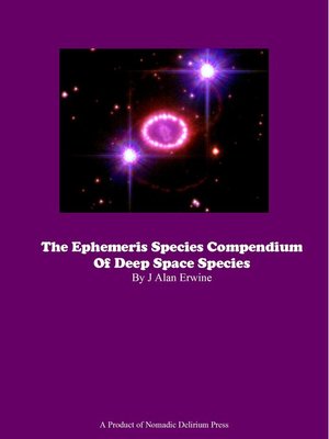 cover image of The Ephemeris Species Compendium of Deep Space Species